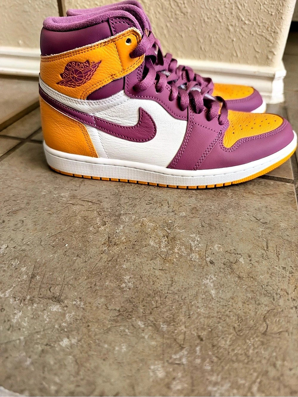 Nike Air Jordan 1 Retro High OG 'Brotherhood' High-Top Sneakers